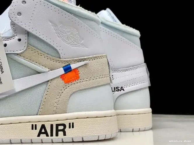 Cheap Jordan Off-White 1 High Air AQ0818-100 White Retro 0513